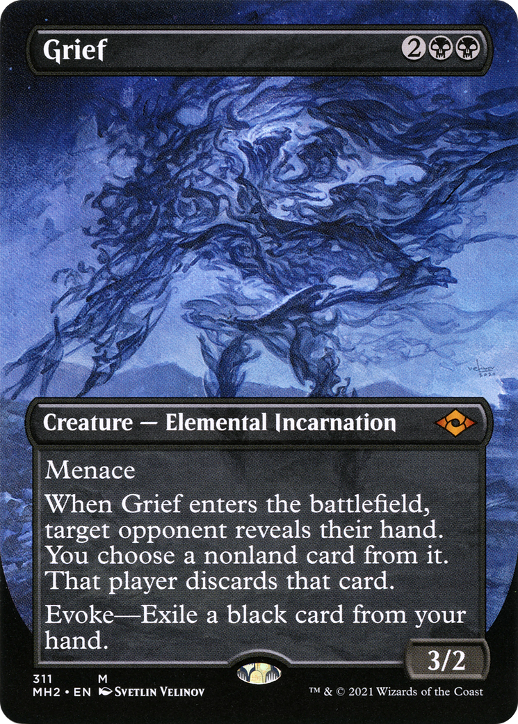 Grief (Borderless Alternate Art) [Modern Horizons 2]