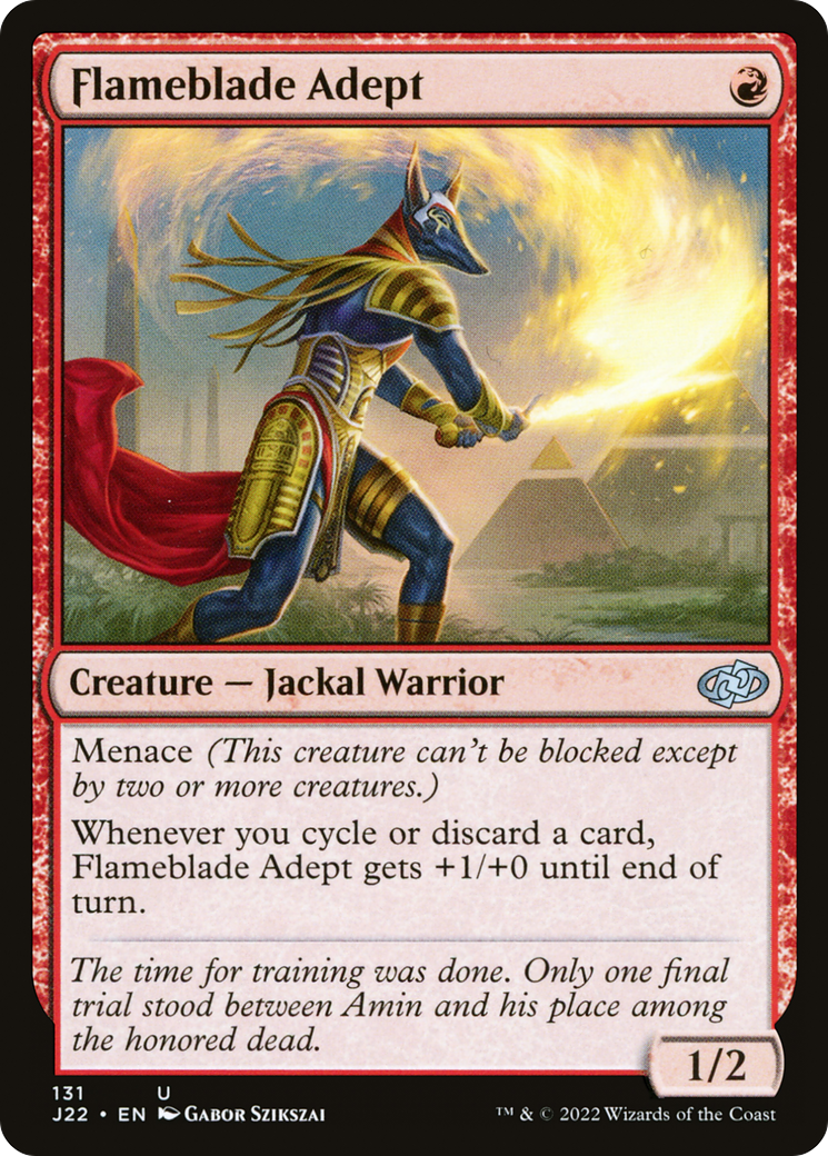 Flameblade Adept [Jumpstart 2022]