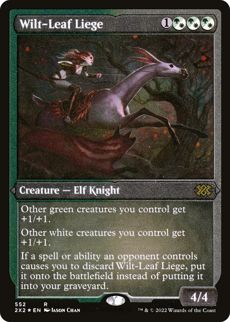 Wilt-Leaf Liege (Foil Etched) [Double Masters 2022]