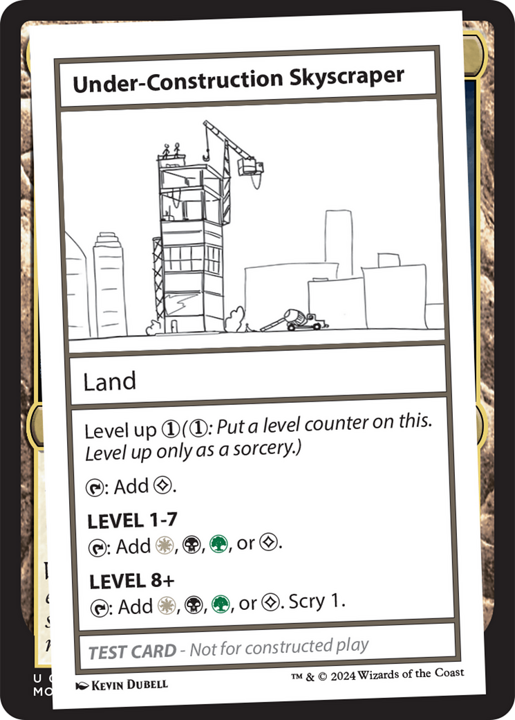 Under-Construction Skyscraper (MB2PC-620) - Mystery Booster 2