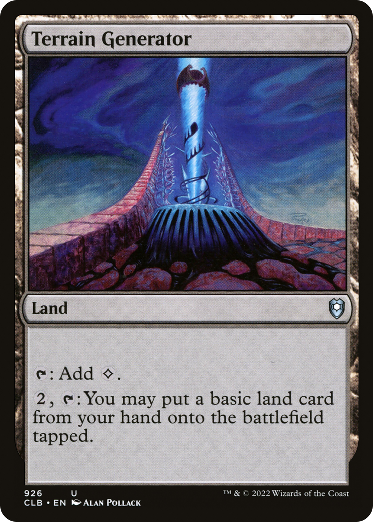 Terrain Generator [Commander Legends: Battle for Baldur's Gate]