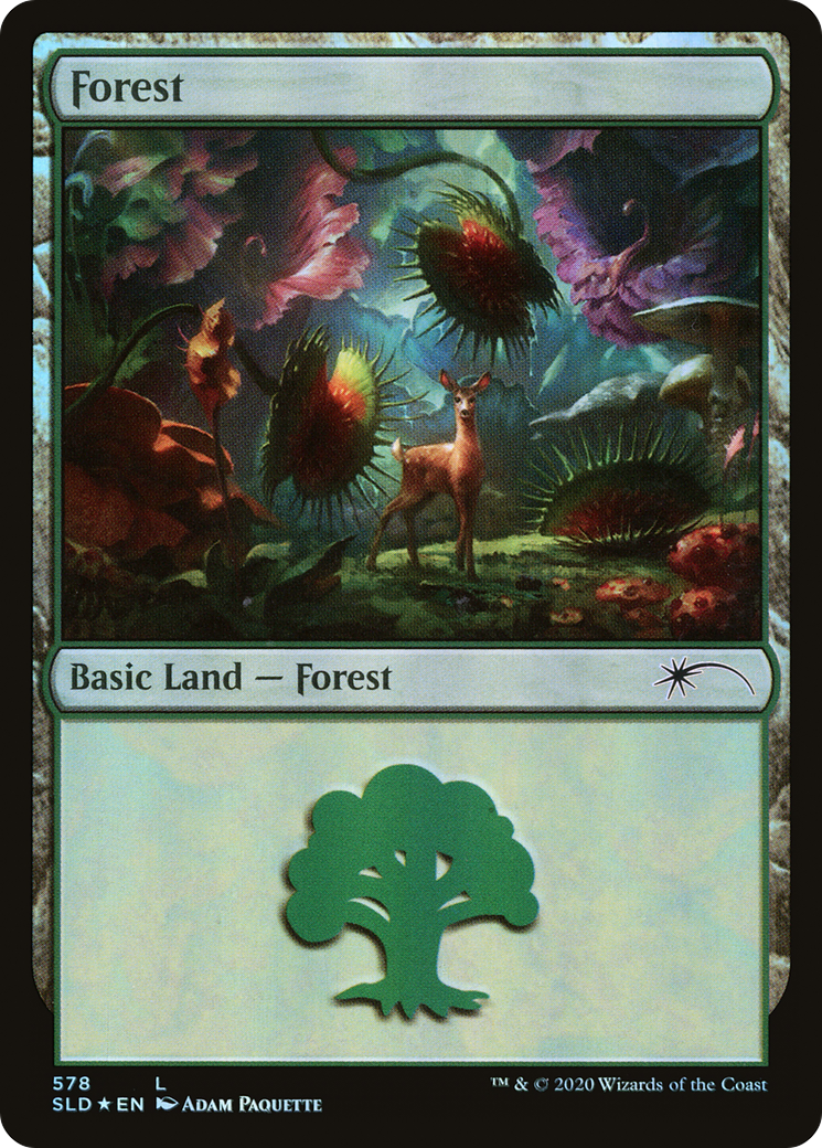 Forest (Predatory) (578) [Secret Lair Drop Promos]