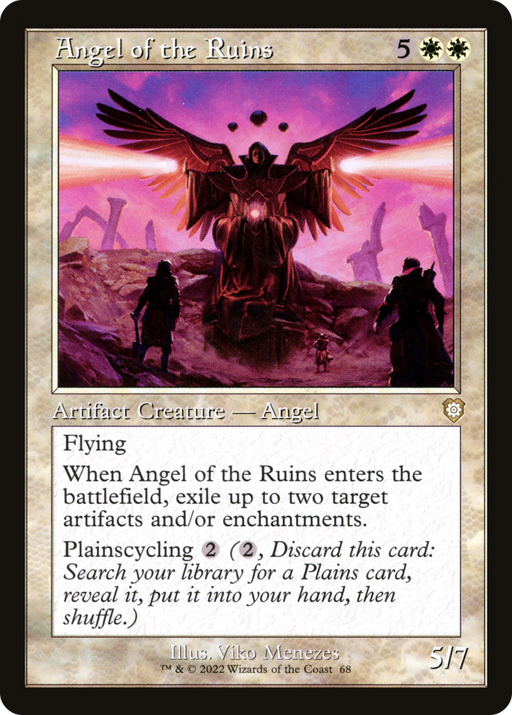 Angel of the Ruins (Retro) [The Brothers' War Commander]