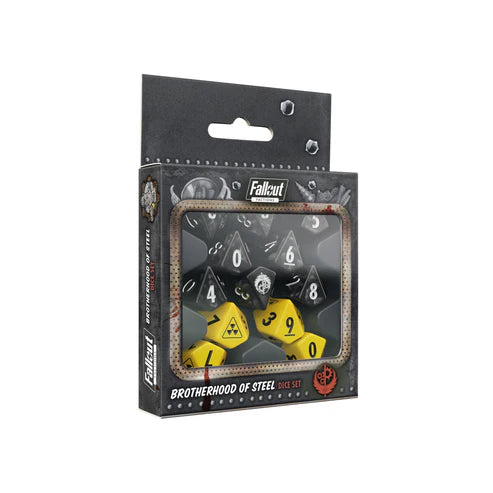 Fallout Factions: Dice Set - Brotherhood of Steel