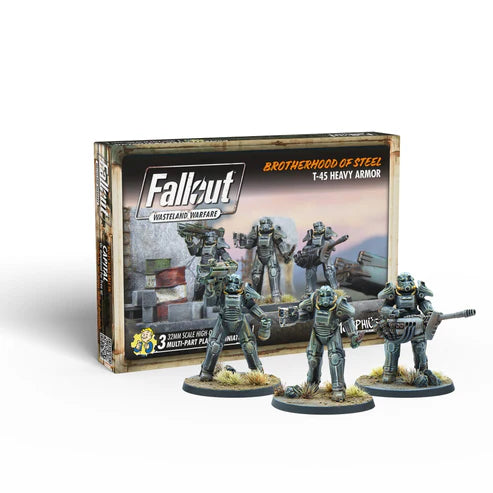 Fallout Wasteland Warfare: Brotherhood of Steel - T-45 Heavy Armor