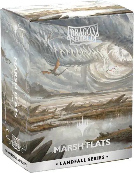 Dragon Shield Art Sleeves: Magic the Gathering Landfall Series - Marsh Flats