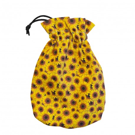 Q Workshop: Full Art Dice Pouch - Sunflower