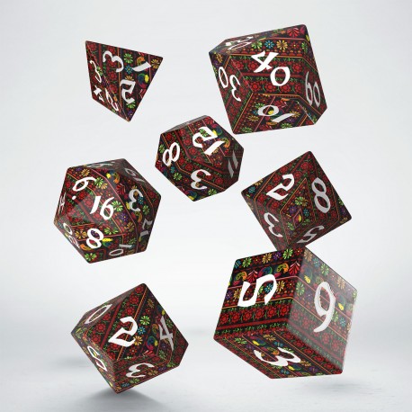 Q Workshop: Full Art Dice Set - Krajka