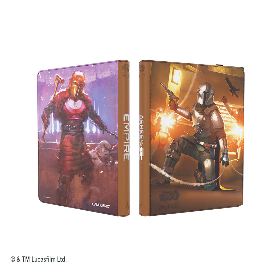 Gamegenic 18-Pocket Zip-Up Album: Star Wars Unlimited - The Armorer / Whistling Birds