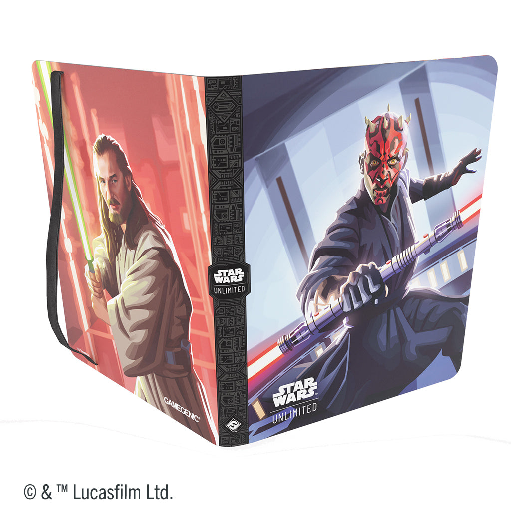 Star Wars: Unlimited Casual Album 18-pocket - Qui-Gon Jinn / Darth Maul