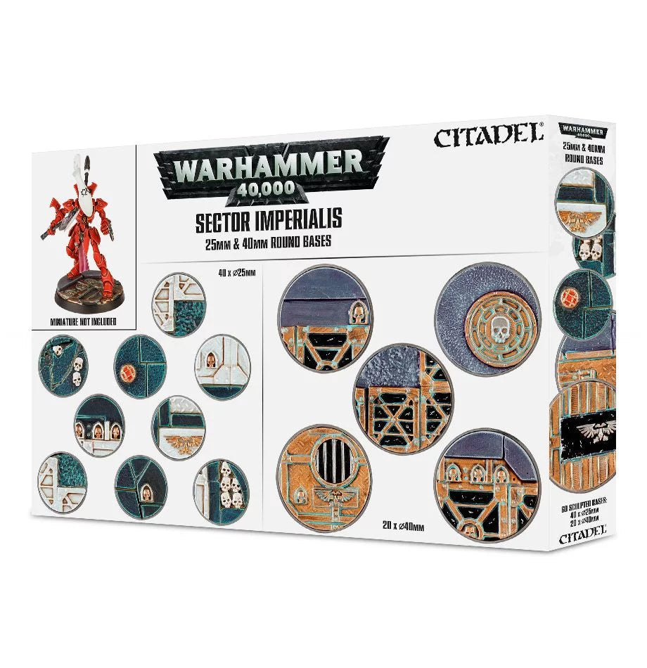 Sector Imperialis 25MM & 40mm Round Bases