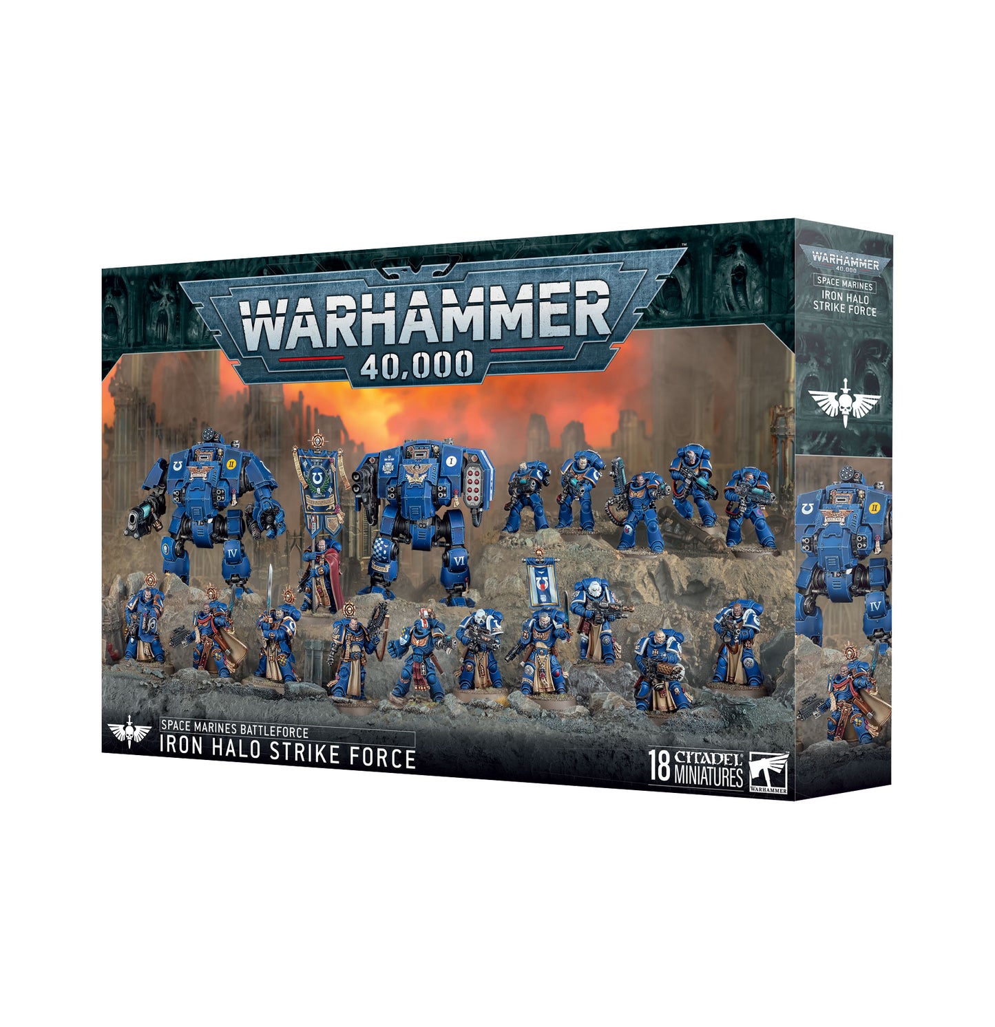 Warhammer 40,000: Space Marines Battleforce - Iron Halo Strike Force