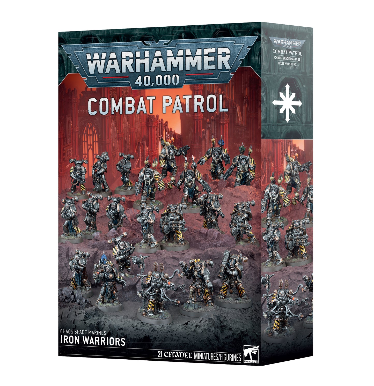 Warhammer 40,000: Chaos Space Marines Combat Patrol - Iron Warriors