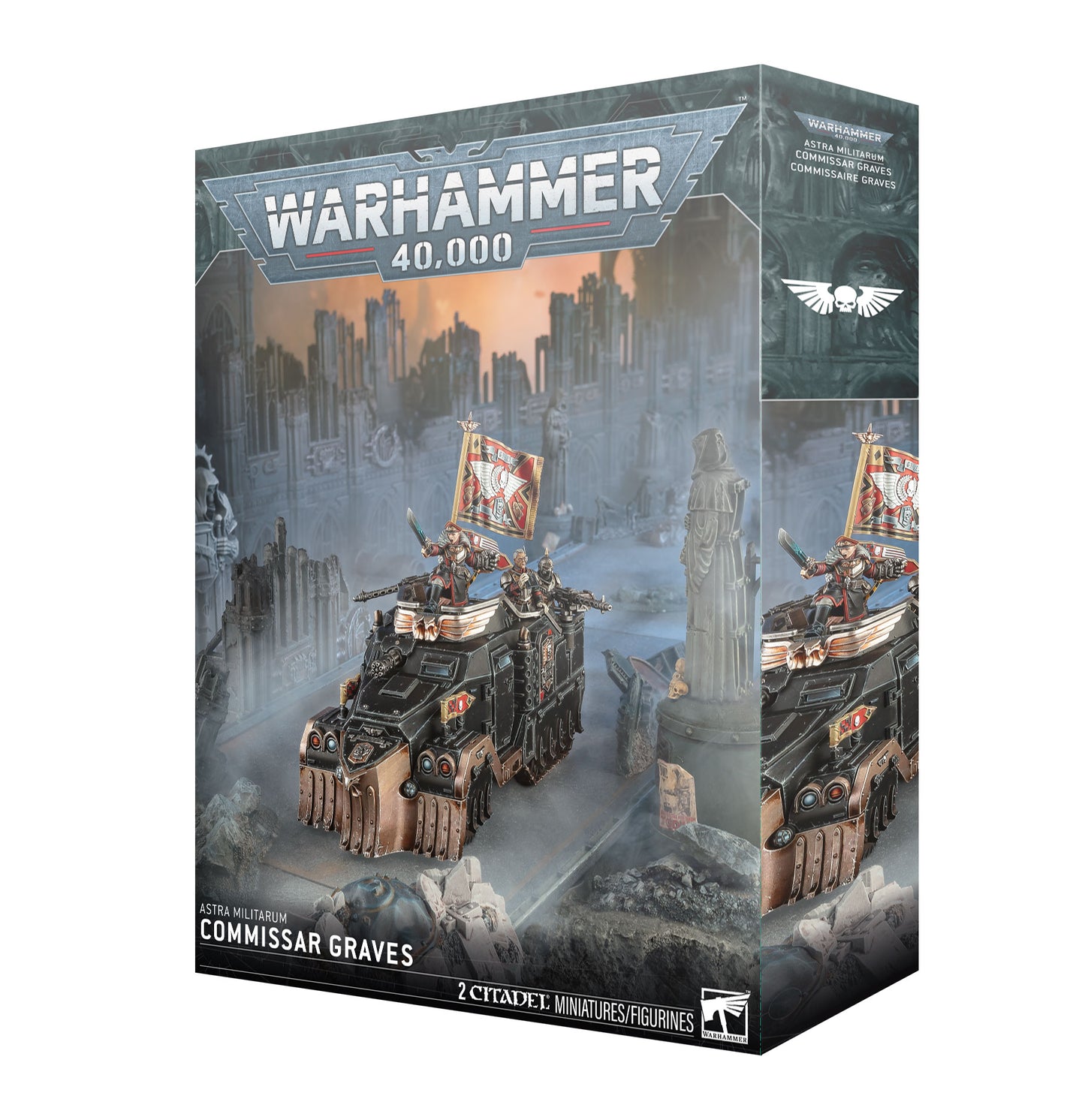 Warhammer 40,000: Astra Militarum - Comissar Graves (PRE-ORDER)