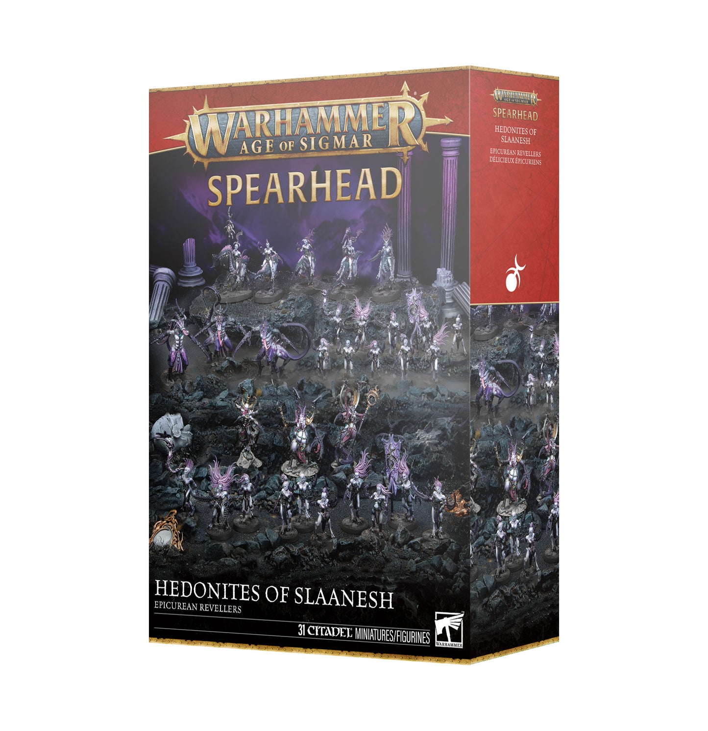 Warhammer Age of Sigmar: Hedonites of Slaanesh Spearhead - Epicurean Revellers