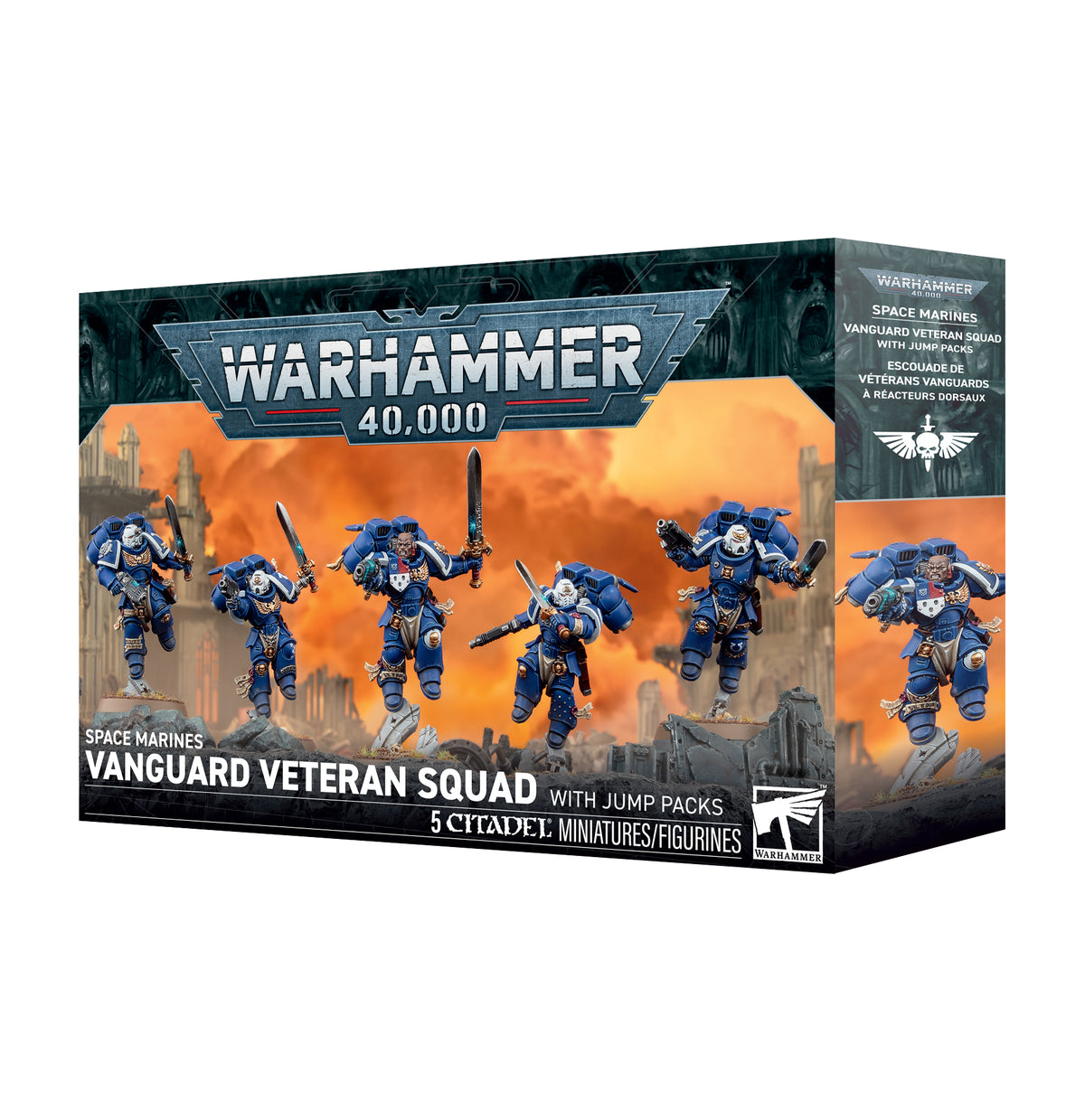 Warhamnmer 40,000: Space Marines - Vanguard Veterans Squad With Jump Packs (PRE-ORDER)