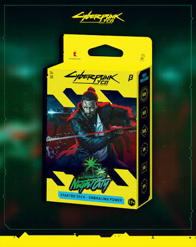 Cyberpunk TCG Starter Deck: Embracing Power - Beta