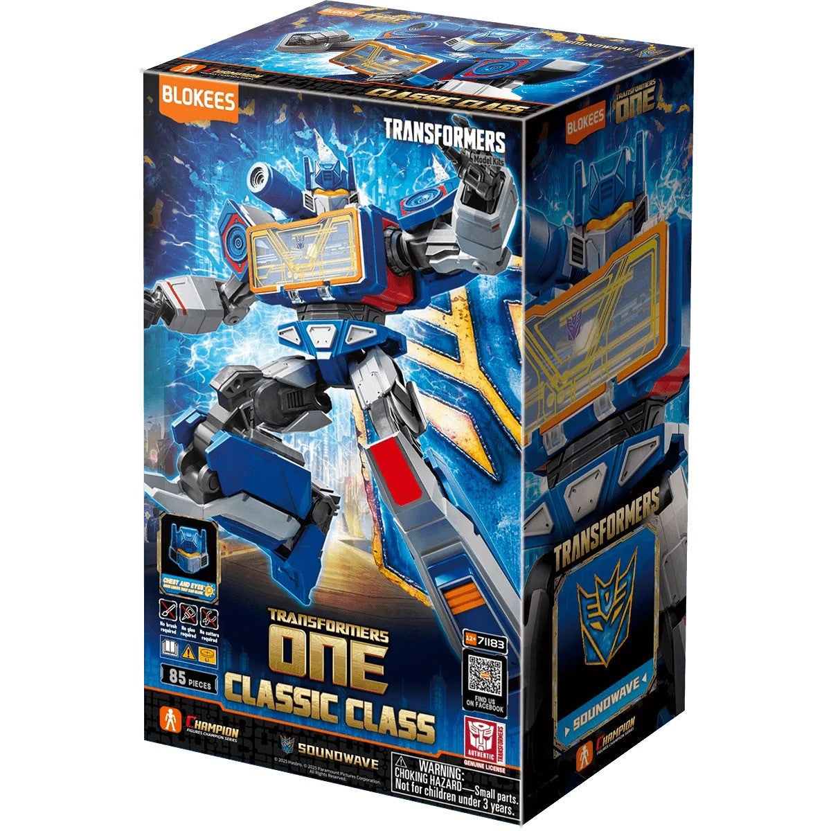 Blokees: Transformers - Classic Class 17 Soundwave