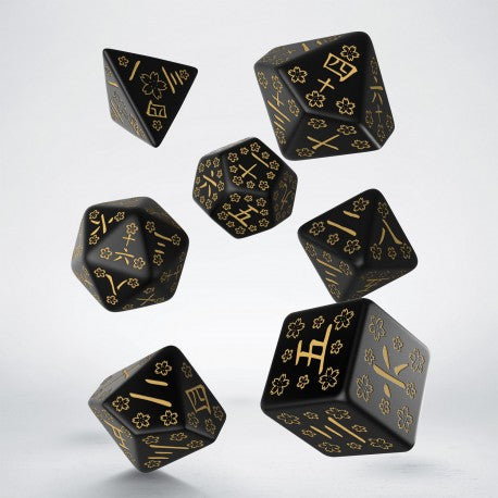 Q Workshop: Japanese Dice Set: Deep Night Firefly
