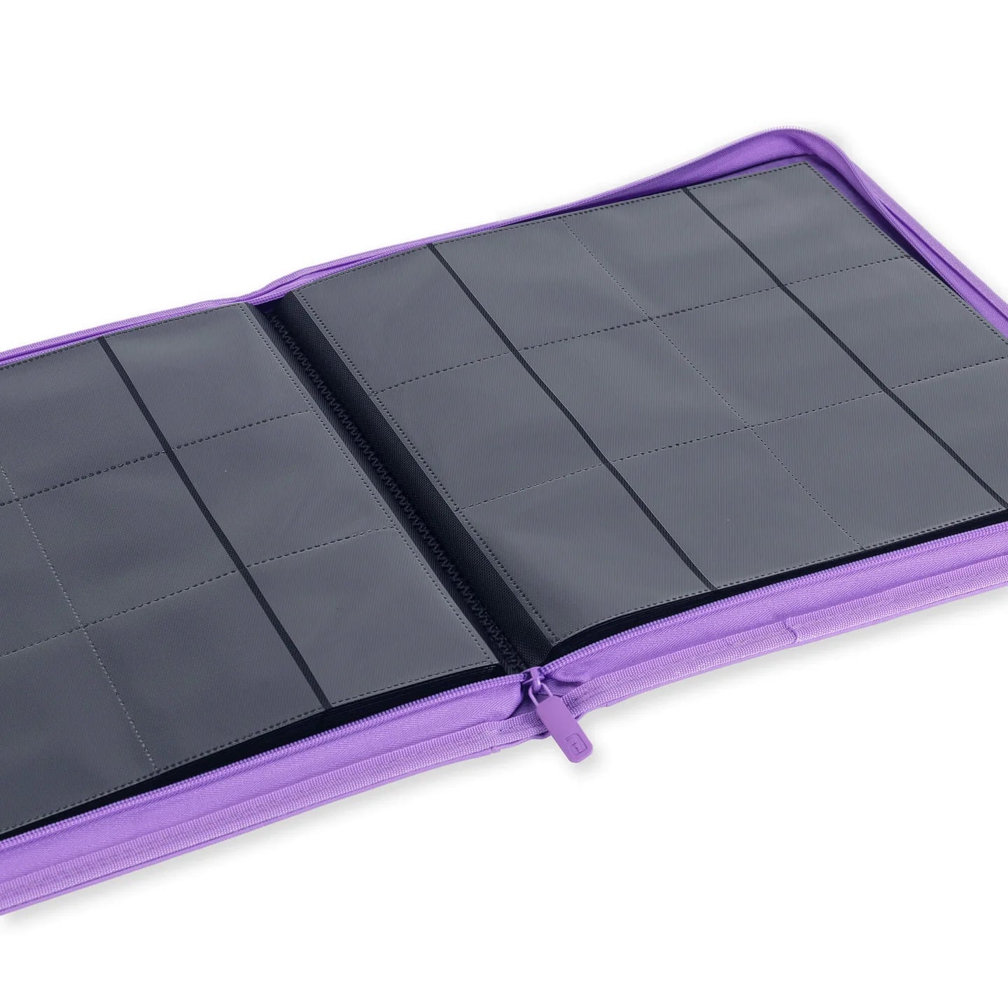 Vault X: 12-Pocket Exo-Tec® Zip Binder - Purple