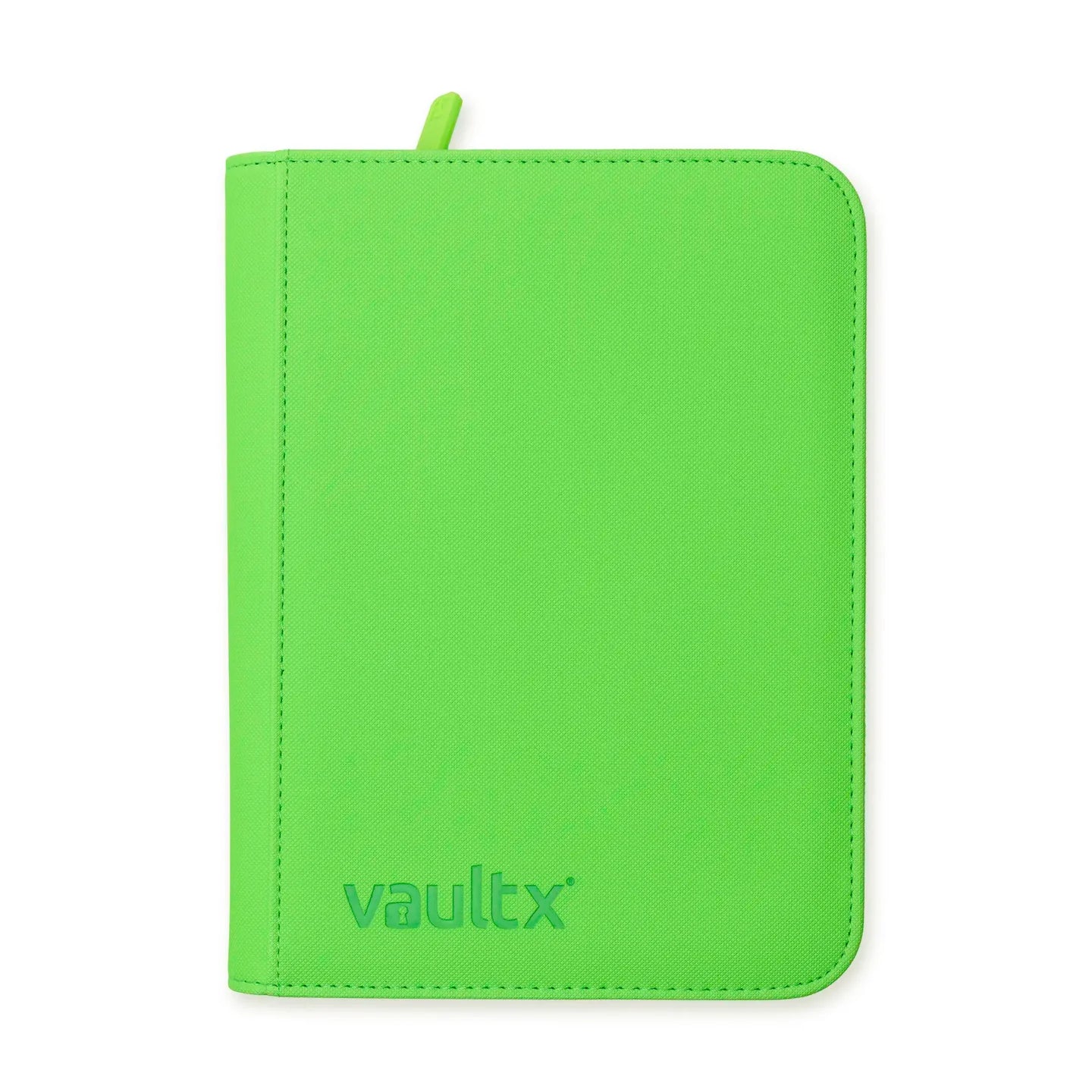 Vault X: 4-Pocket Exo-Tec® Zip Binder - Neon Green