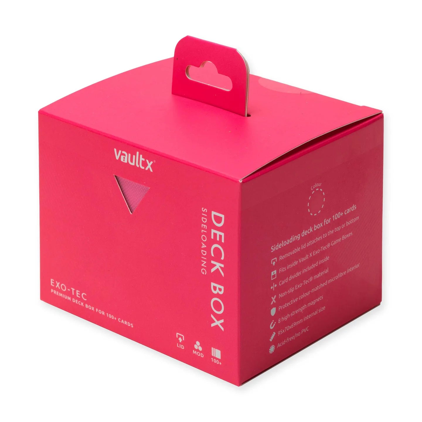 Vault X: Exo-Tec® Sideloading Deck Box 100+ - Neon Pink