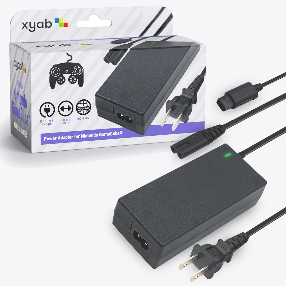 XYAB Power Adapter for Nintendo Gamecube