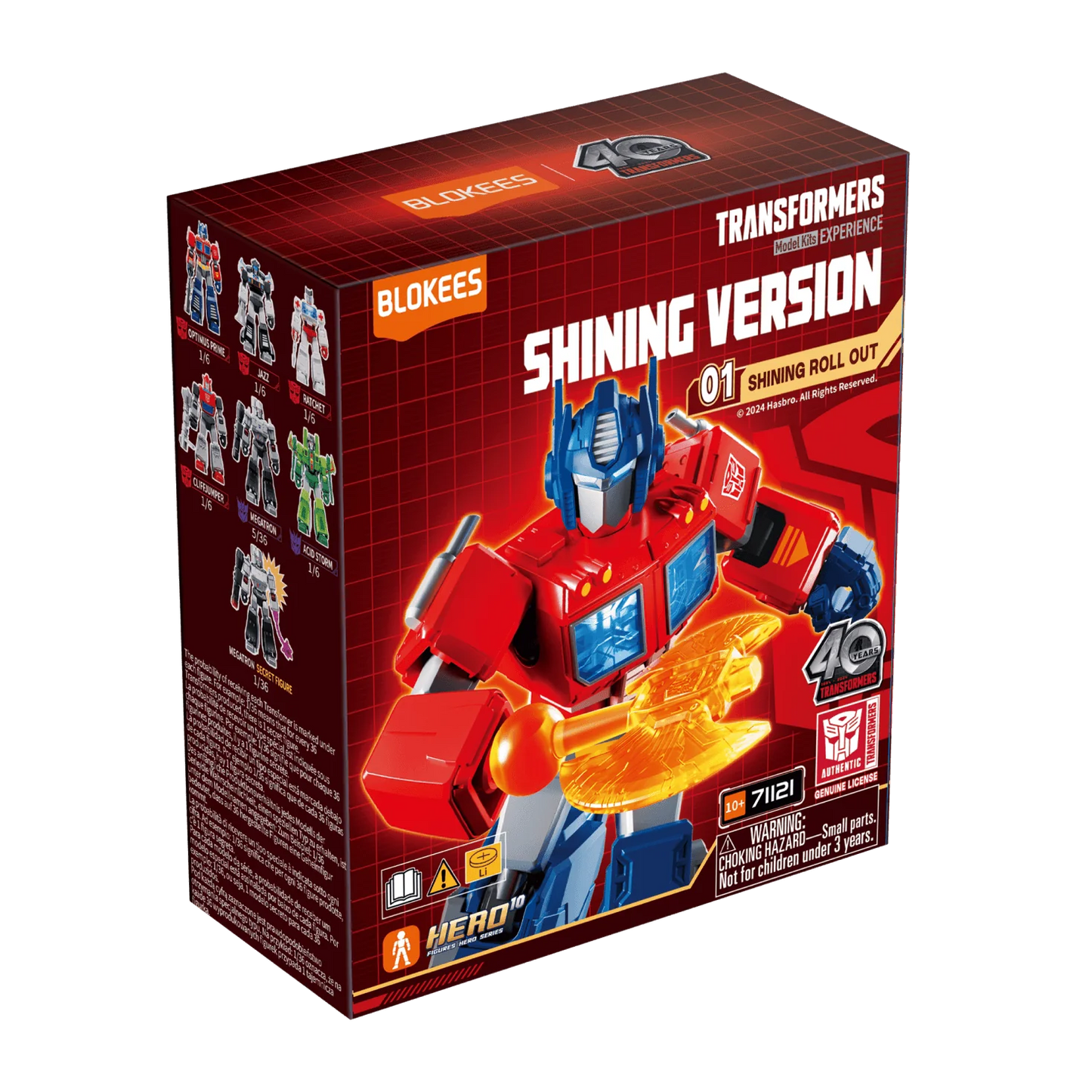 Blokees: Transformers - Shining Version 01 Shining Roll Out BLIND BOX