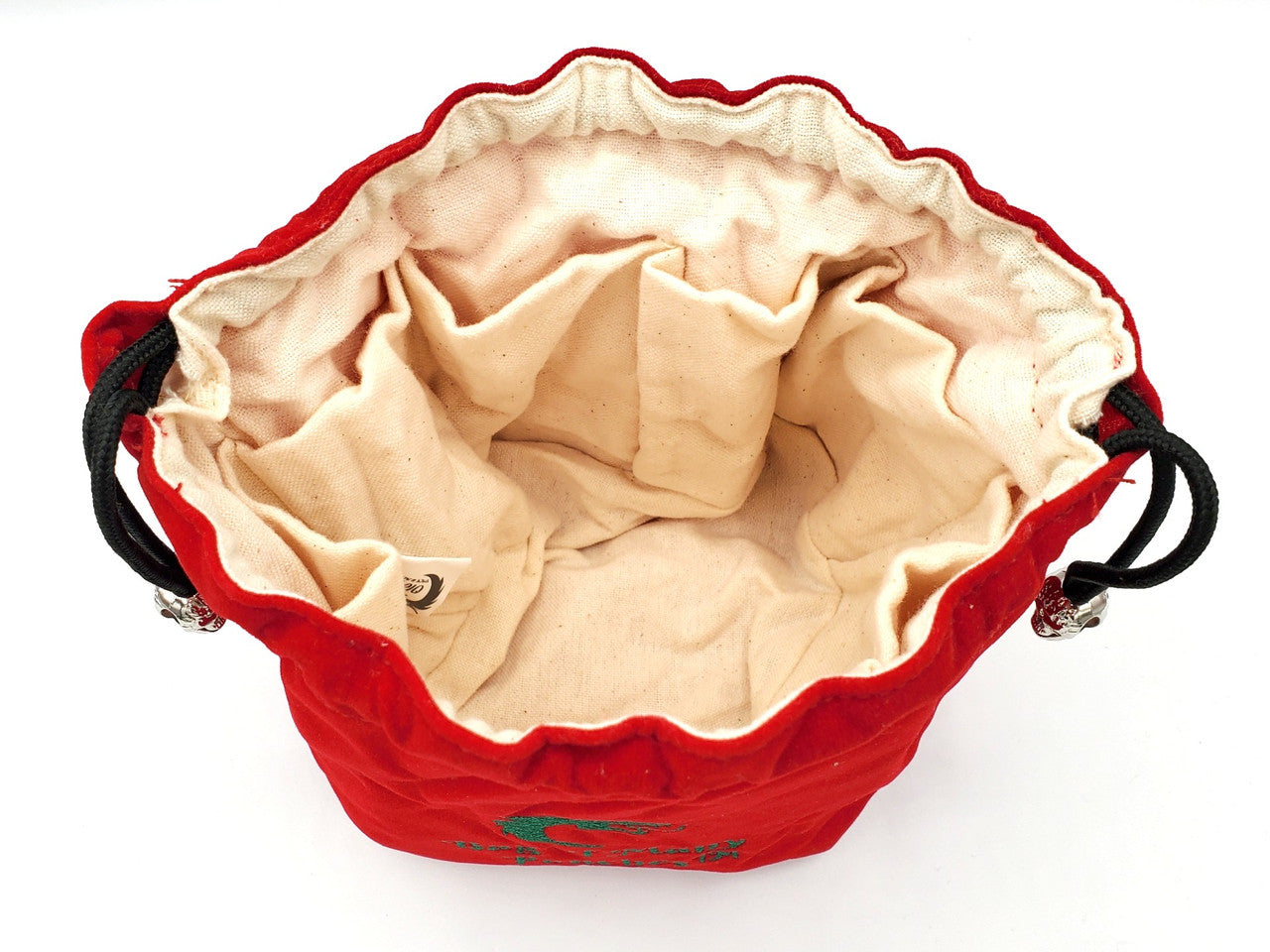 Old School Bag of Many Pouches RPG DnD Dice Bag: Santa's Bag