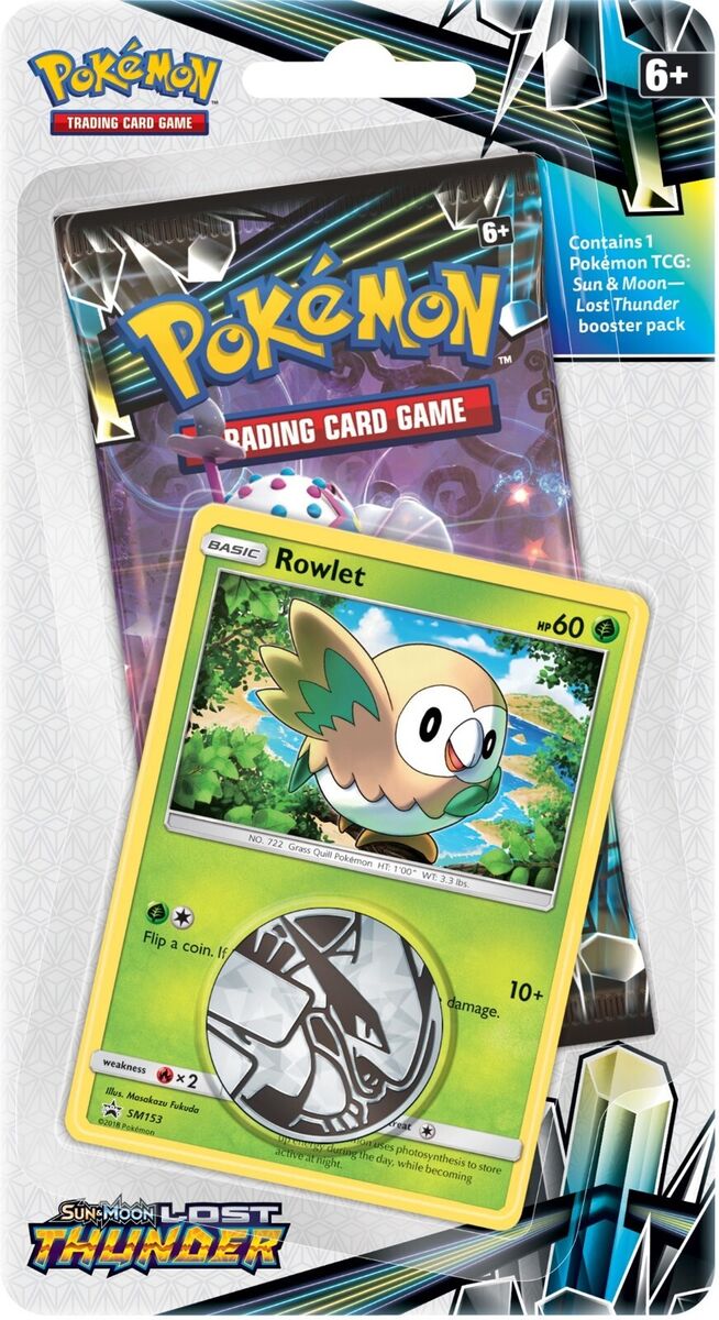 Pokemon Sun & Moon Lost Thunder Checklane Booster
