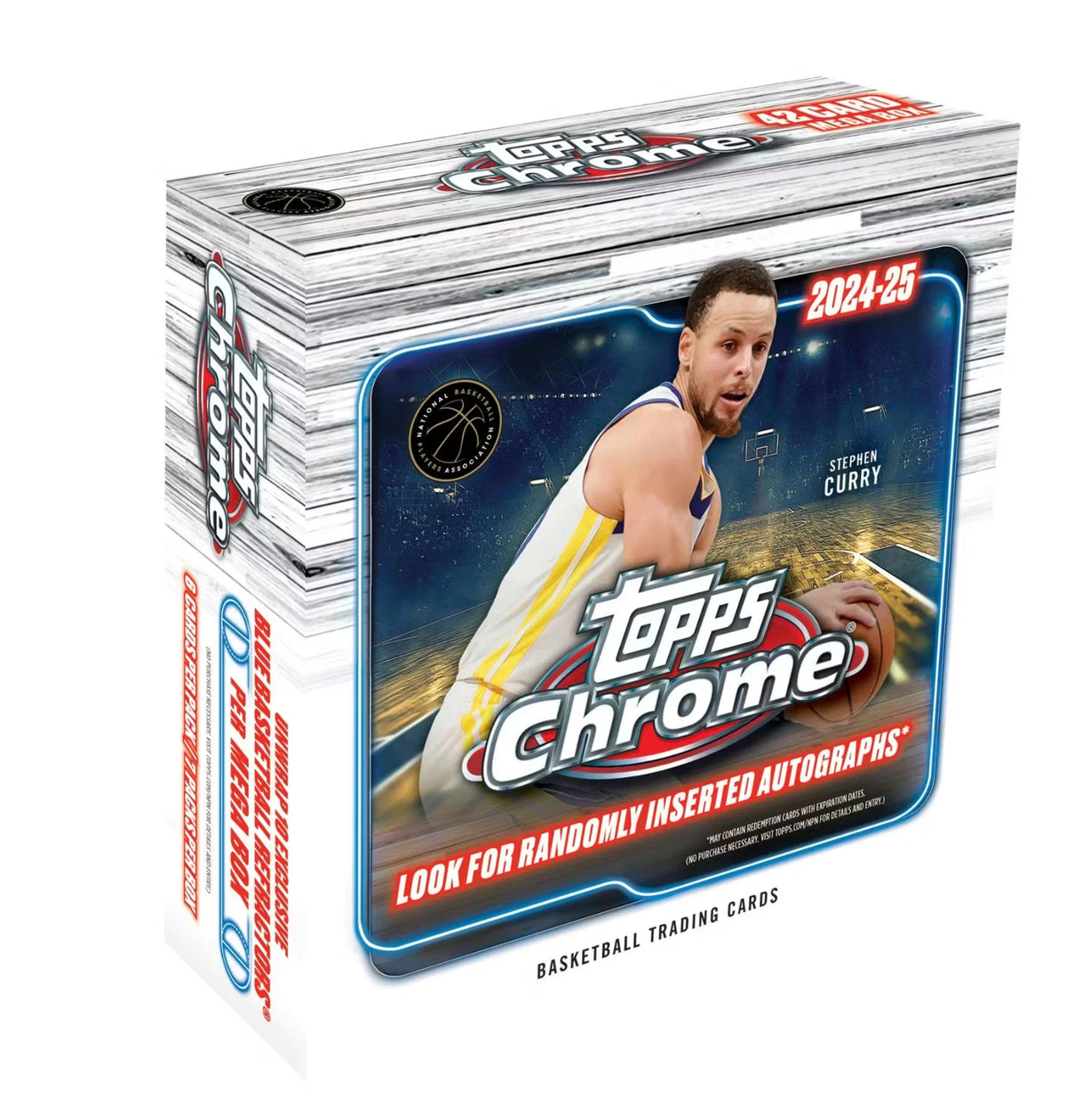 2024-25 TOPPS CHROME BASKETBALL MEGA BOX