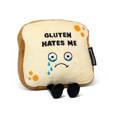 Punchkins "Gluten Hates Me" Plush Bread