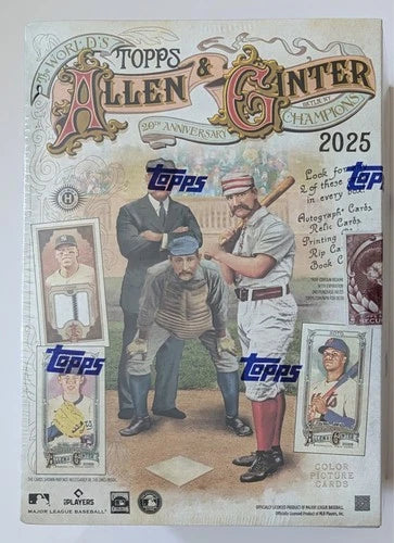 TOPPS 2025 ALLEN & GINTER BASEBALL HOBBY BOX