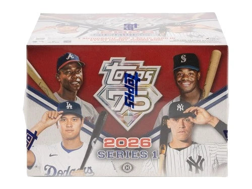 2026 Topps Series 1 Baseball Jumbo Hobby Box