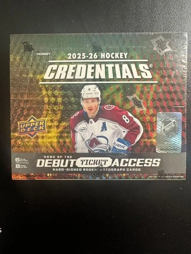 2025/26 Upper Deck Credentials Hockey Hobby Box