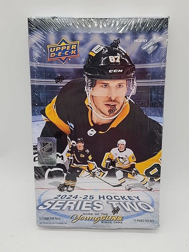 2024-25 Upper Deck Hockey Series 2 HOBBY BOX Macklin Celebrini