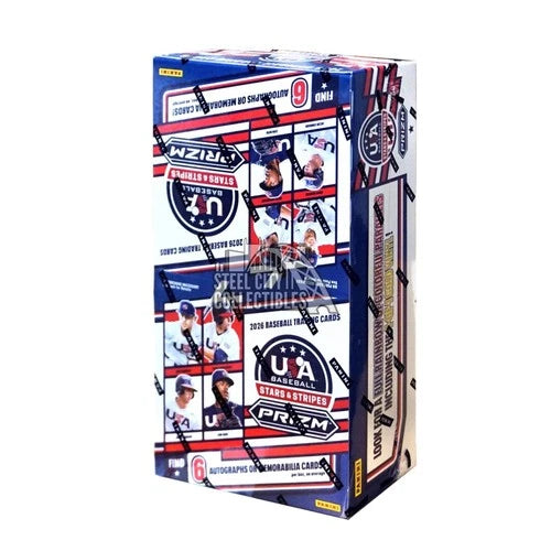 2026 Panini USA Stars & Stripes Prizm Baseball Hobby Box