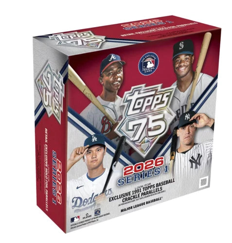 2026 TOPPS SERIES 1 BASEBALL MEGA BOX