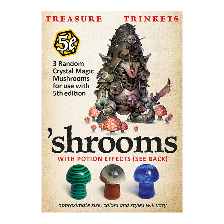 Stat Trackers 'Shrooms 5E Crystal Mushroom Tokens