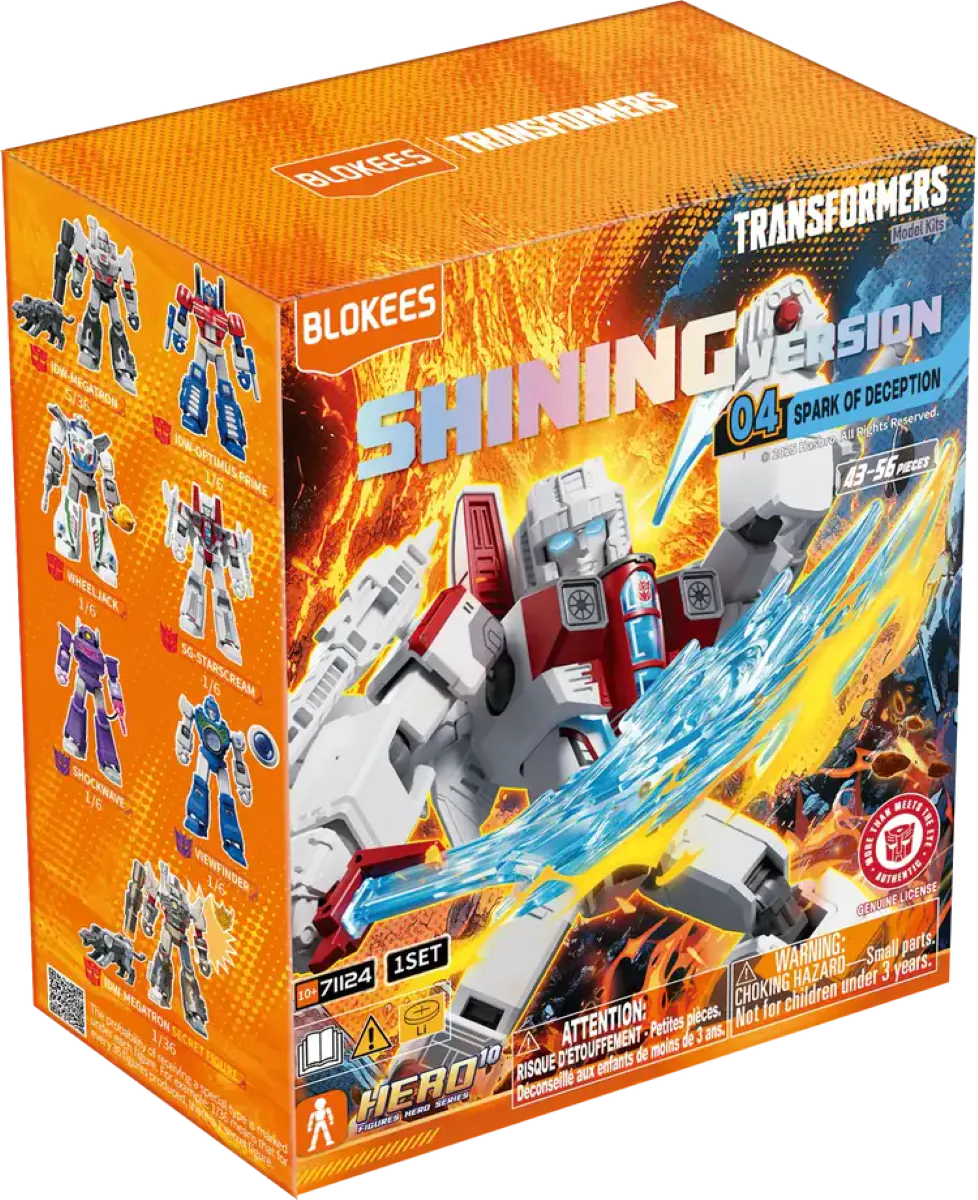 Blokees: Transformers - Shining Version 04 "Spark of Deception"  Blind Box