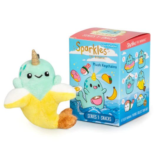 Squishable Micro - Sparkles the Narwhal Blind Box, Series 1: Snacks