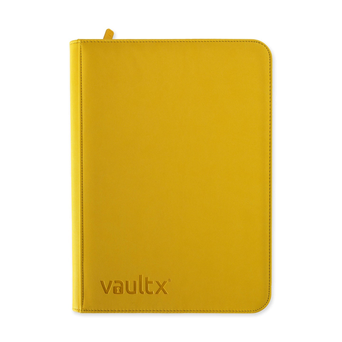 Vault X: 9-Pocket Exo-Tec® Zip Binder - Sunrise Yellow