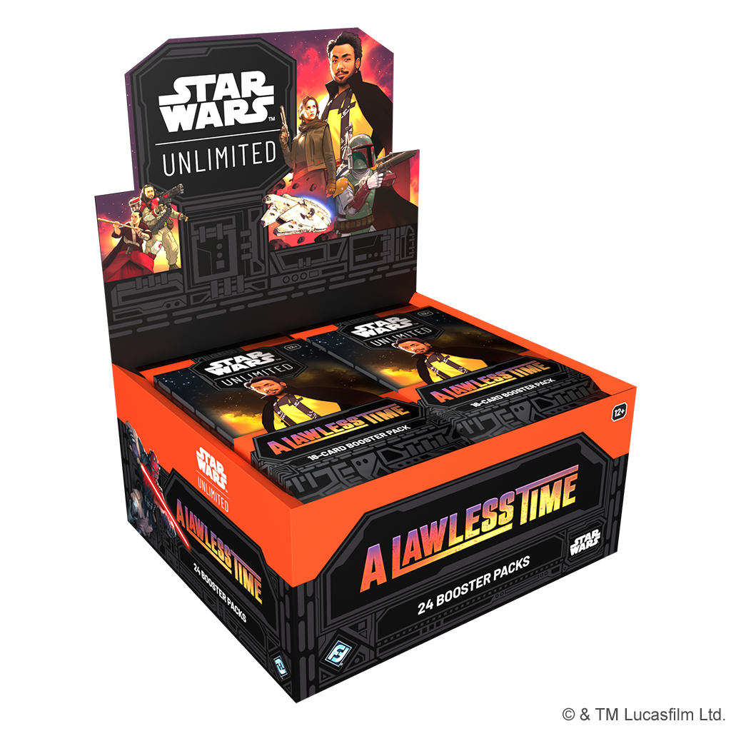Star Wars Unlimited: A Lawless Time - Booster Display