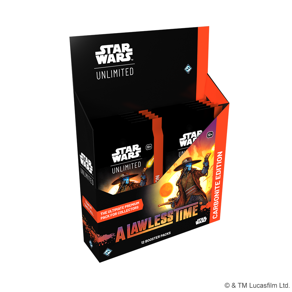 Star Wars Unlimited: A Lawless Time - Carbonite Booster Display