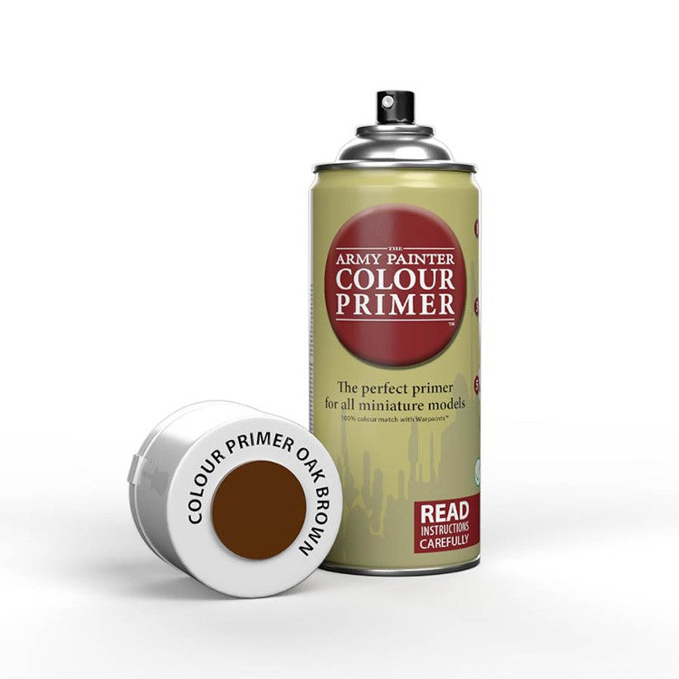 The Army Painter: Colour Primer Spray - Oak Brown (400ml)