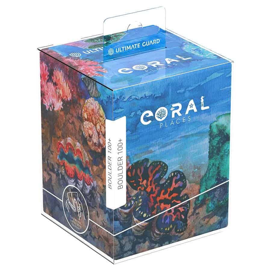 Return to Earth Boulder 100+ Deckbox: Coral Places - Seablue Hush