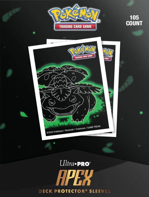 Ultra Pro - Apex Sleeves: Neon Venusaur