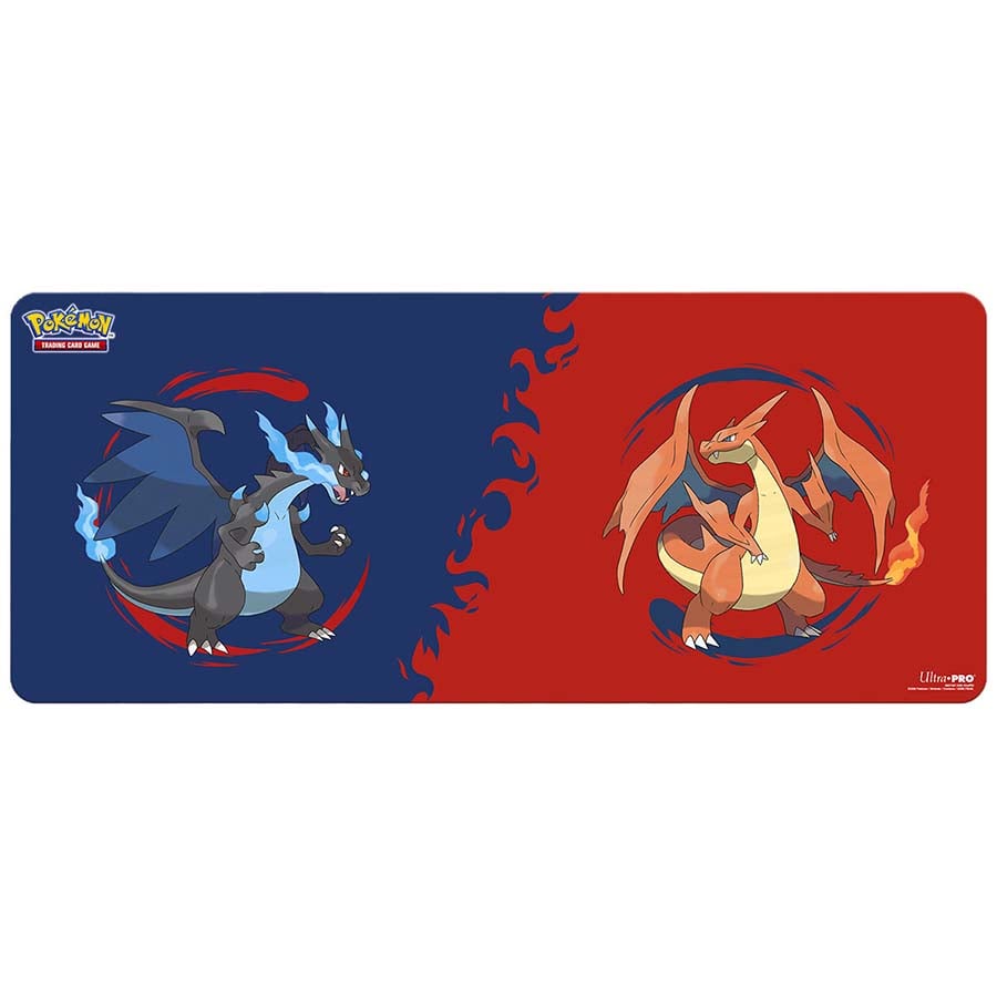 Ultra PRO 6' Table Playmat: Pokemon - Mega Charizard X / Mega Charizard Y