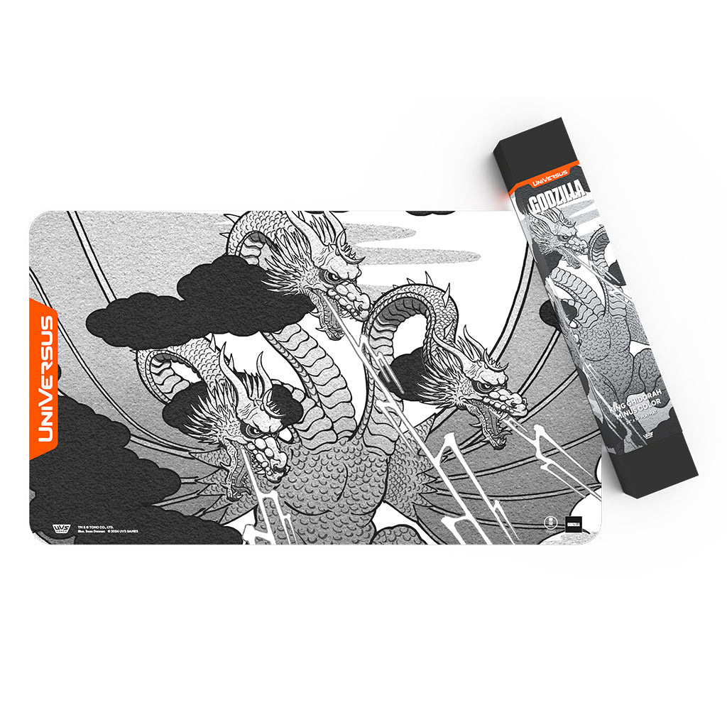Godzilla Playmat: King Ghidorah (Minus Color) (Copy)