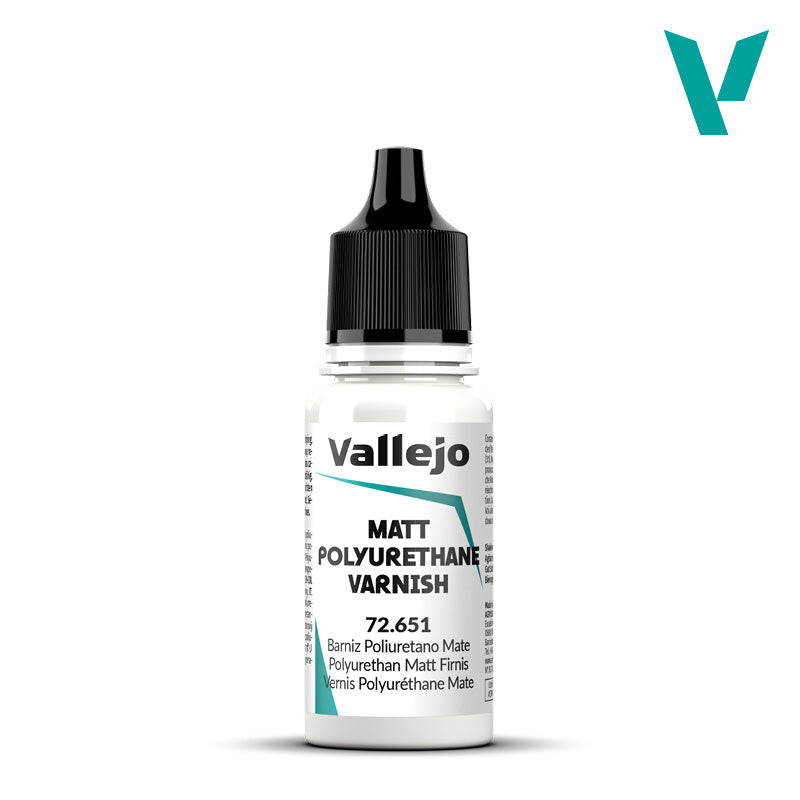 Vallejo Game Color: Polyurethane Matt Varnish 18 ml.